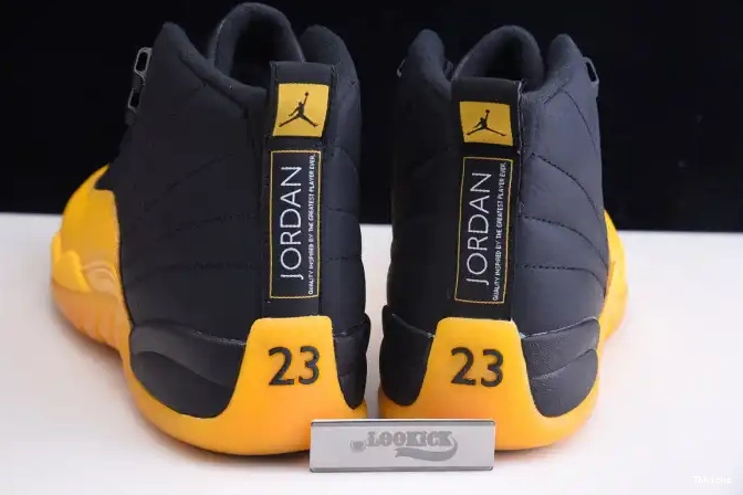 Reps TBK Retro Black 12 Jordan 130690-070 Air University Gold 0506